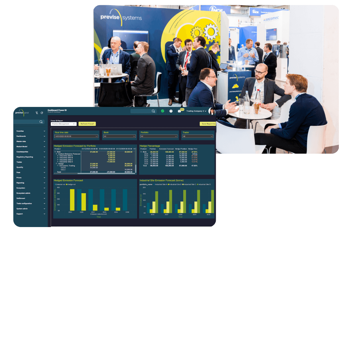 Team at E-World 2024