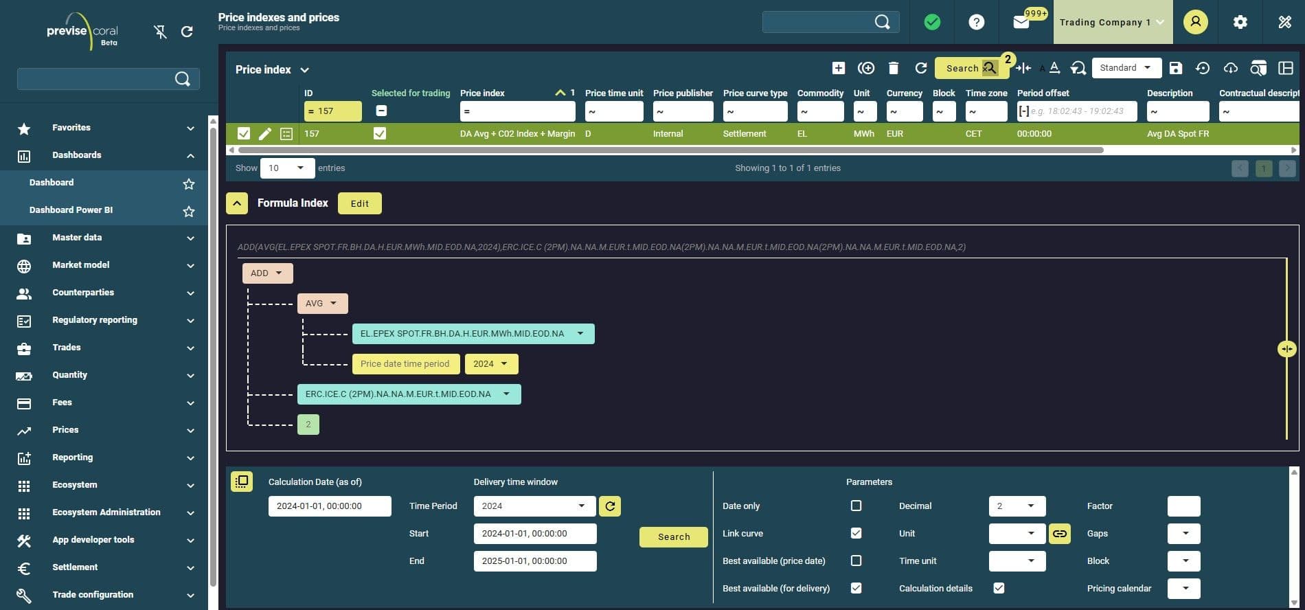 Price - Forward Management Coral