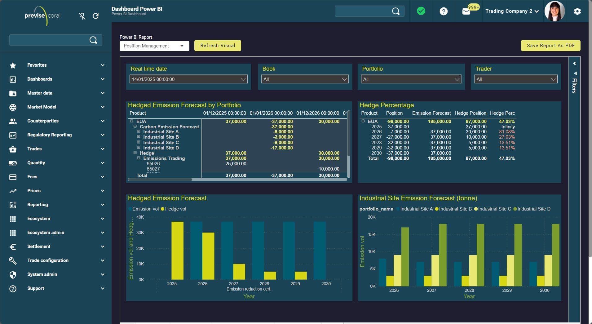 Previse Coral Screenshot