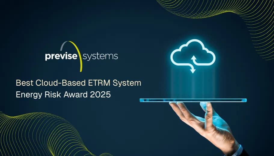 Previse Systems Won Best Cloud Based ETRM System